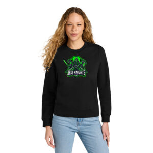 Jedi Knights Women’s Fleece Crewneck - Black
