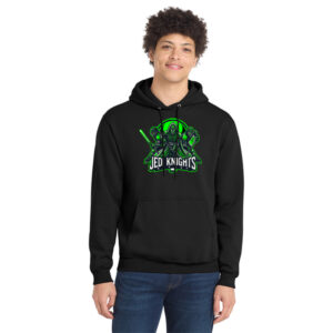 Jedi Knights Team Hoodie Black (Logo Front + Name and Number Back)